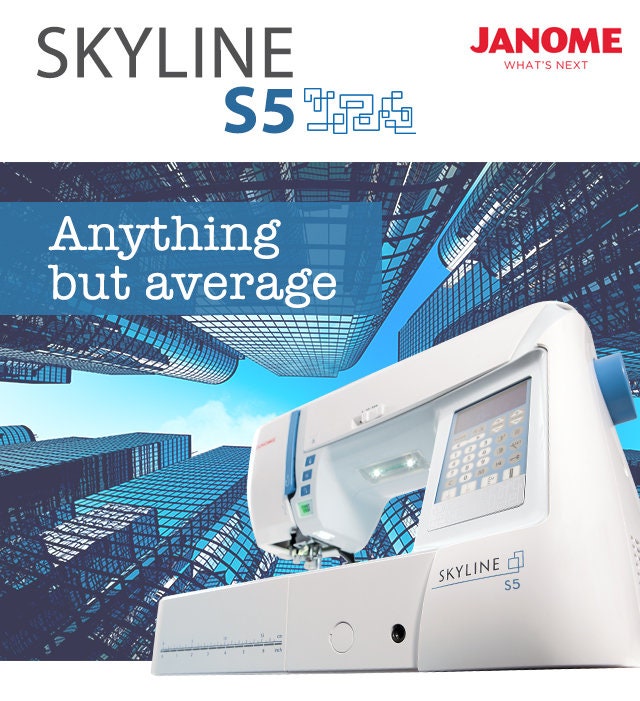 Janome Skyline S5 Sewing Machine, FREE SHIPPING // Birthday Gift // Graduation Gift // Wedding