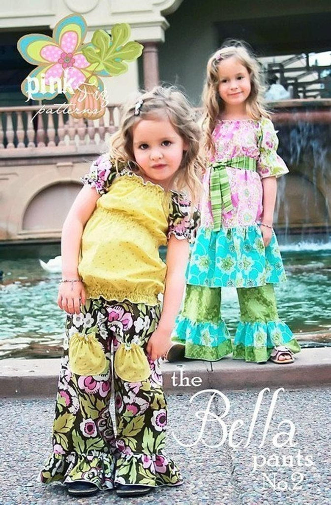 Pink Fig, The Bella Pants Sewing Pattern--FREE SHIPPING