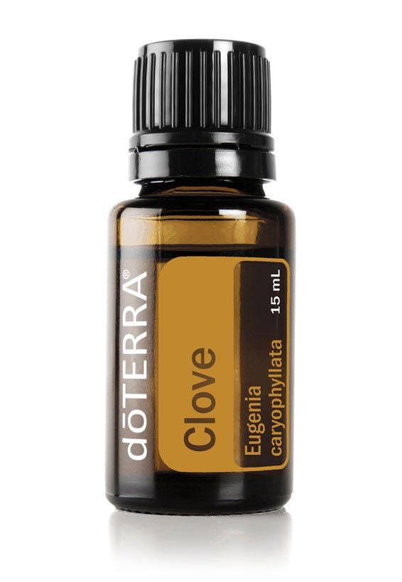 DoTerra Clove Essential Oil 15 ml // Certified Pure Therapeutic Grade // Supplement // Home Remedy // Aroma Therapy // Eugenia Caryphyllata