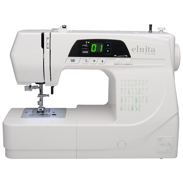 Elnita ec30, 30 Stitch Computerized Sewing Machine, FREE SHIPPING // Wedding // Quilting // Home Dec // Apparel // Elna
