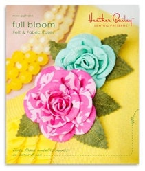 Heather Bailey Full Bloom Sewing Pattern, FREE SHIPPING