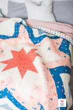 Quilty Love Expanding Stars Quilt Pattern // No. 104 // Crib  // Throw // Queen // King // Emily Dennis
